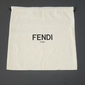 FENDI Roma Cream Drawstring Dust Bag